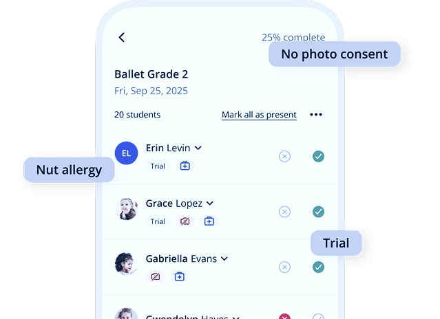 Mobile Admin Interface