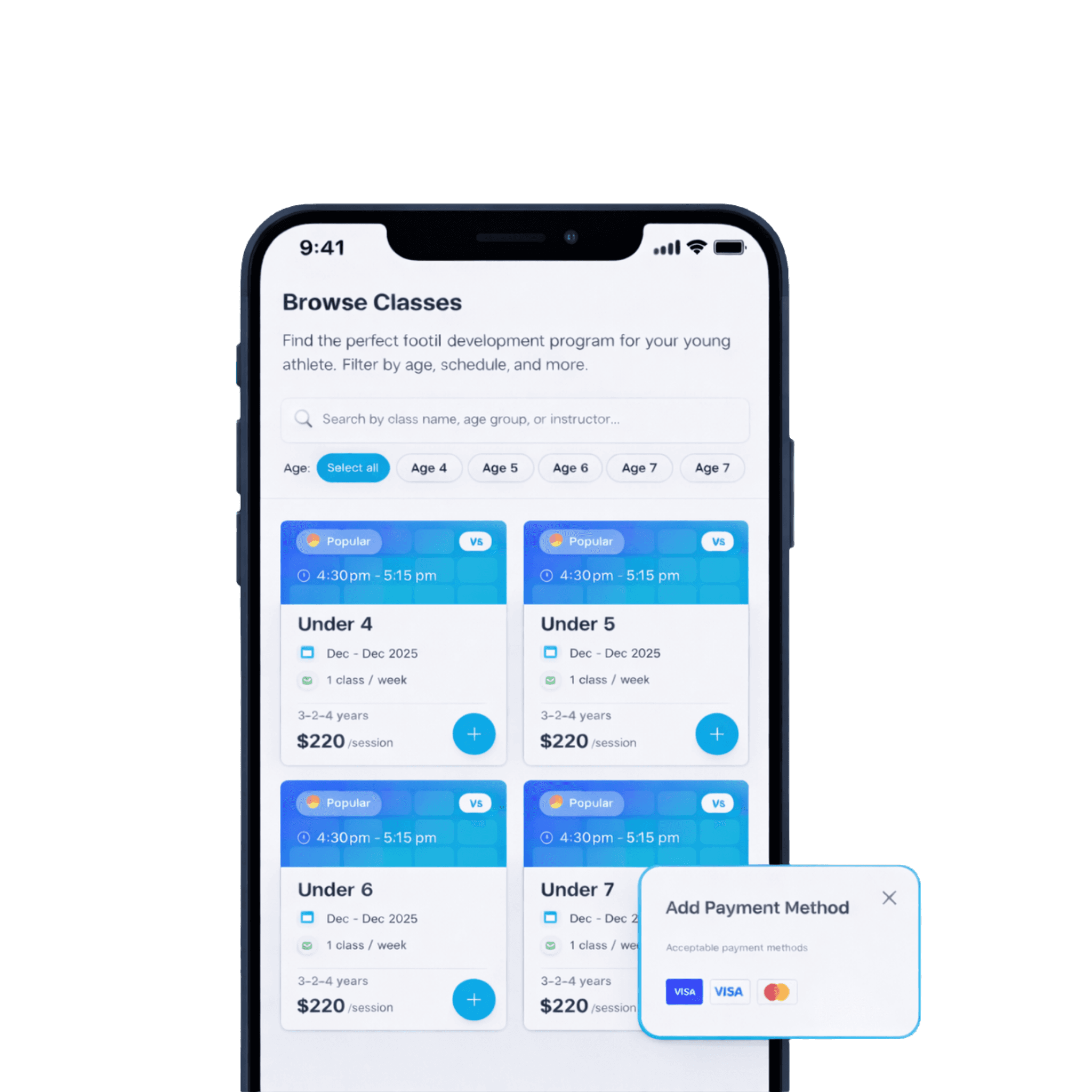 Mobile Admin Interface